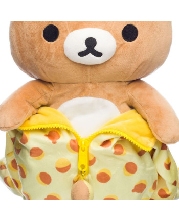 RILAKKUMA PATTEM SPLEEPING BAG - Medium Plush 38cm