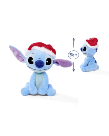 STITCH with Xmas Hat - Plush 25cm