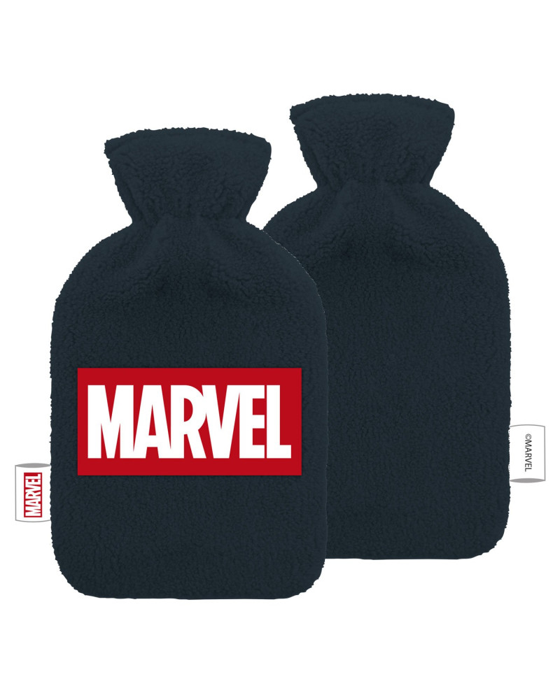 MARVEL - Logo - Plush & Embrosed Hot-Water Botlle