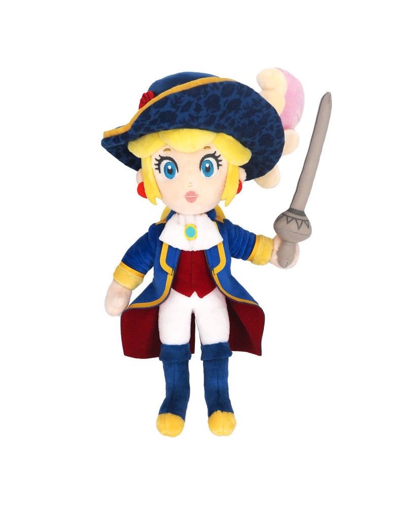 PRINCESS PEACH SHOW TIME - Peach Swordfighter - Plush 26cm