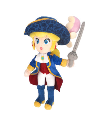 PRINCESS PEACH SHOW TIME - Peach Swordfighter - Plush 26cm