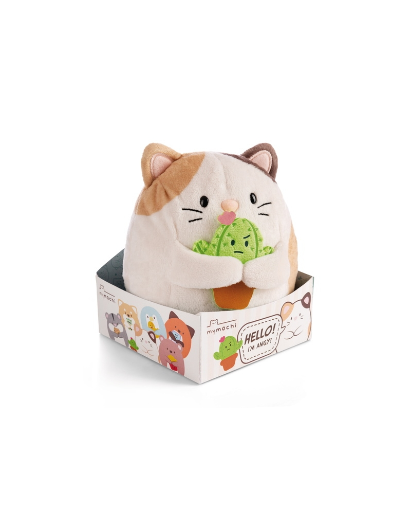 BIG FRIENDS - Cat Angy with Cactus - Plush 27cm