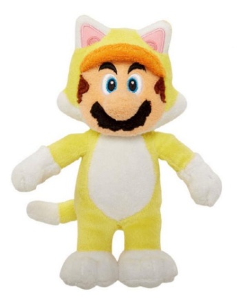 SUPER MARIO 3D LAND - Cat Mario - Plush 24cm