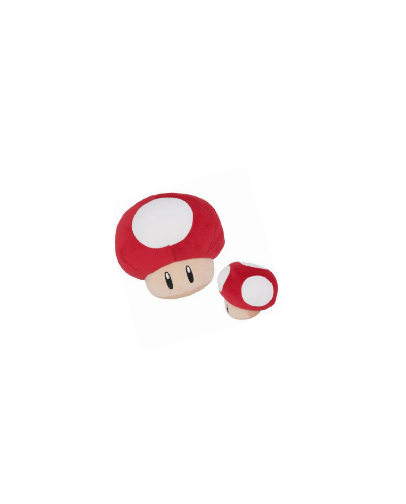 SUPER MARIO - Super Mushroom - Plush 16cm