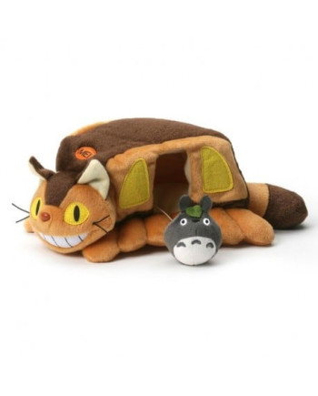 STUDIO GHIBLI - Totoro Plush - Catbus House - 24cm