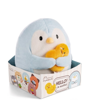 SUPER MOCHIE - Penguin Waddle with duck - Plush 16cm