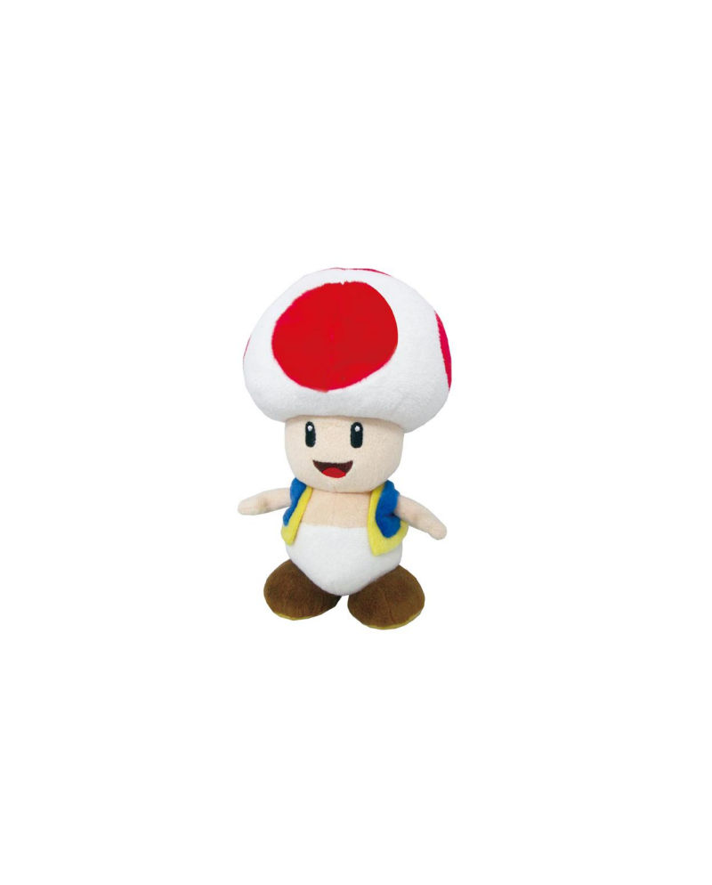 SUPER MARIO - Red Toad - Plush 20cm