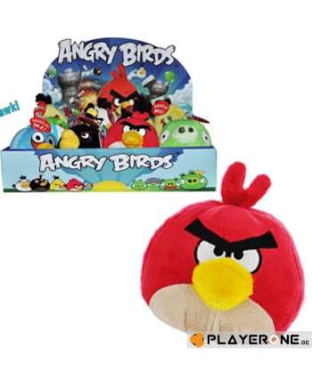 ANGRY BIRDS-  Animated Plushes 10 Cm ( Assortment X 24 )
