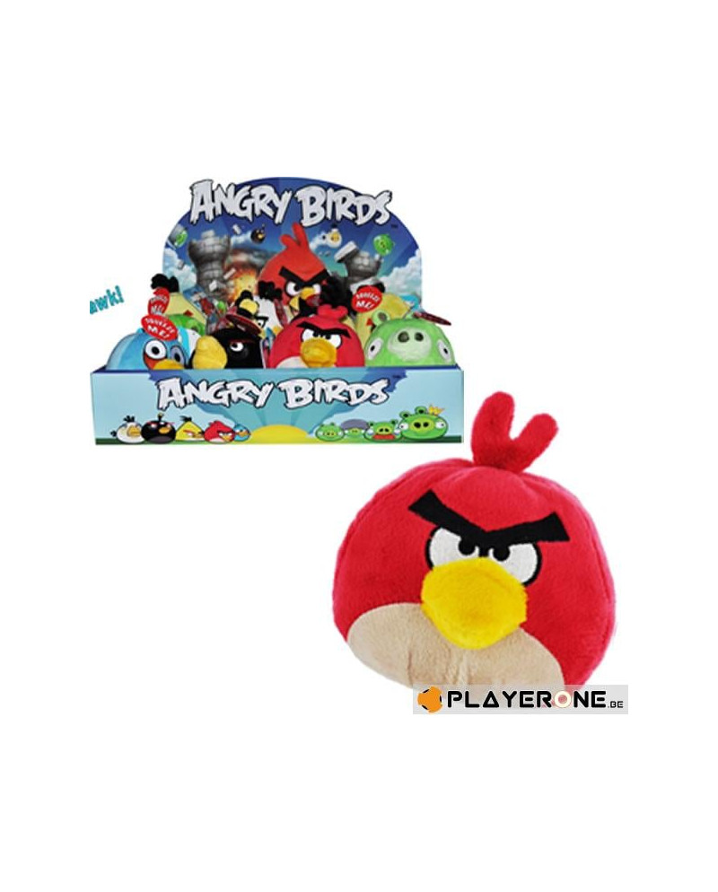 ANGRY BIRDS-  Animated Plushes 10 Cm ( Assortment X 24 )