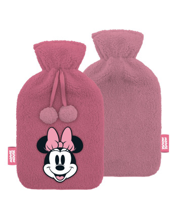 MINNIE - Plush & Embrosed Hot-Water Botlle
