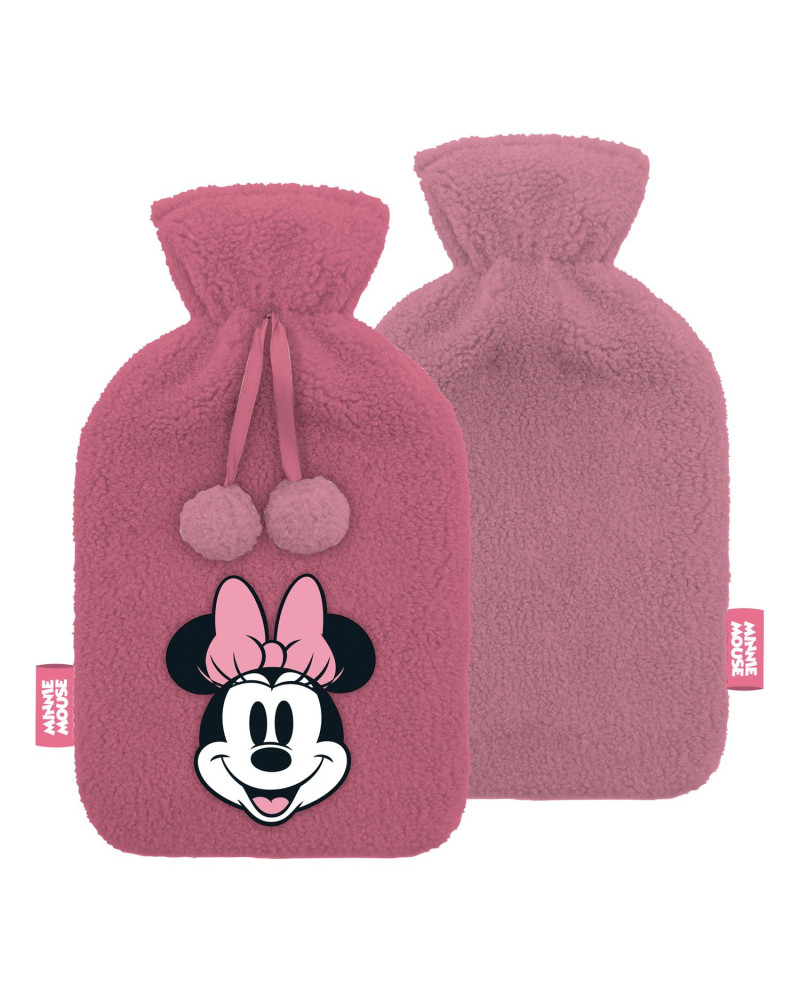 MINNIE - Plush & Embrosed Hot-Water Botlle