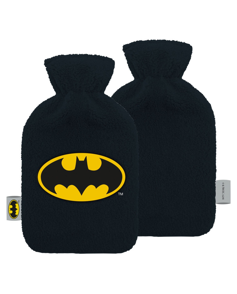 BATMAN - Logo - Plush & Embrosed Hot-Water Botlle
