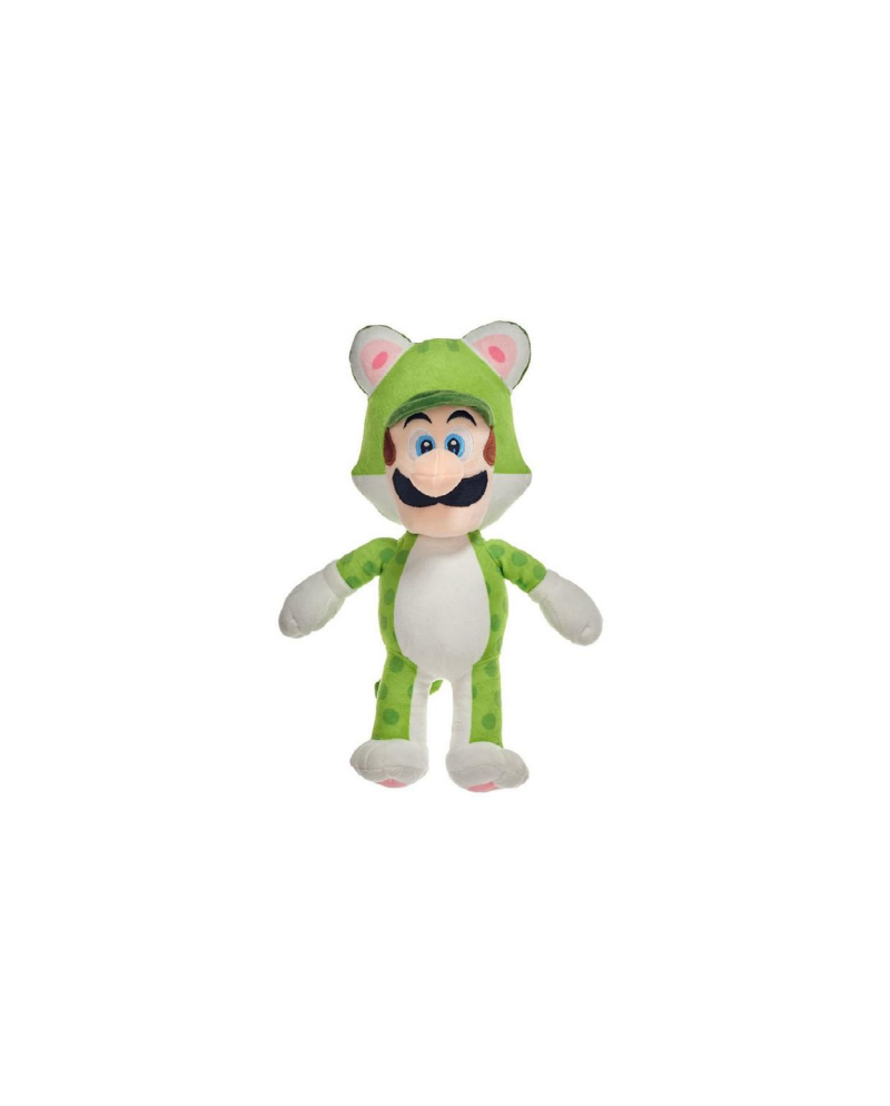 SUPER MARIO 3D LAND - Cat Luigi - Plush 25cm