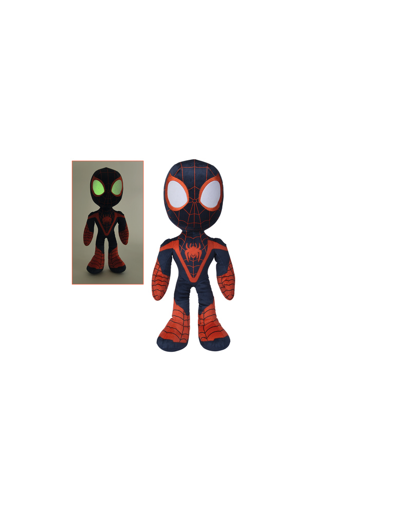 MARVEL - Miles Morales Spider-Man Plush - Phosphorescent - 50 cm