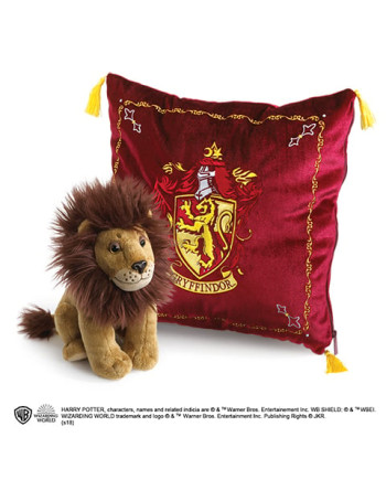 HARRY POTTER - Plush & cushion 34x34 - Gryffindor