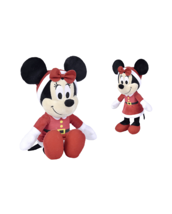 MINNIE with Xmas Costume - Plush 25cm
