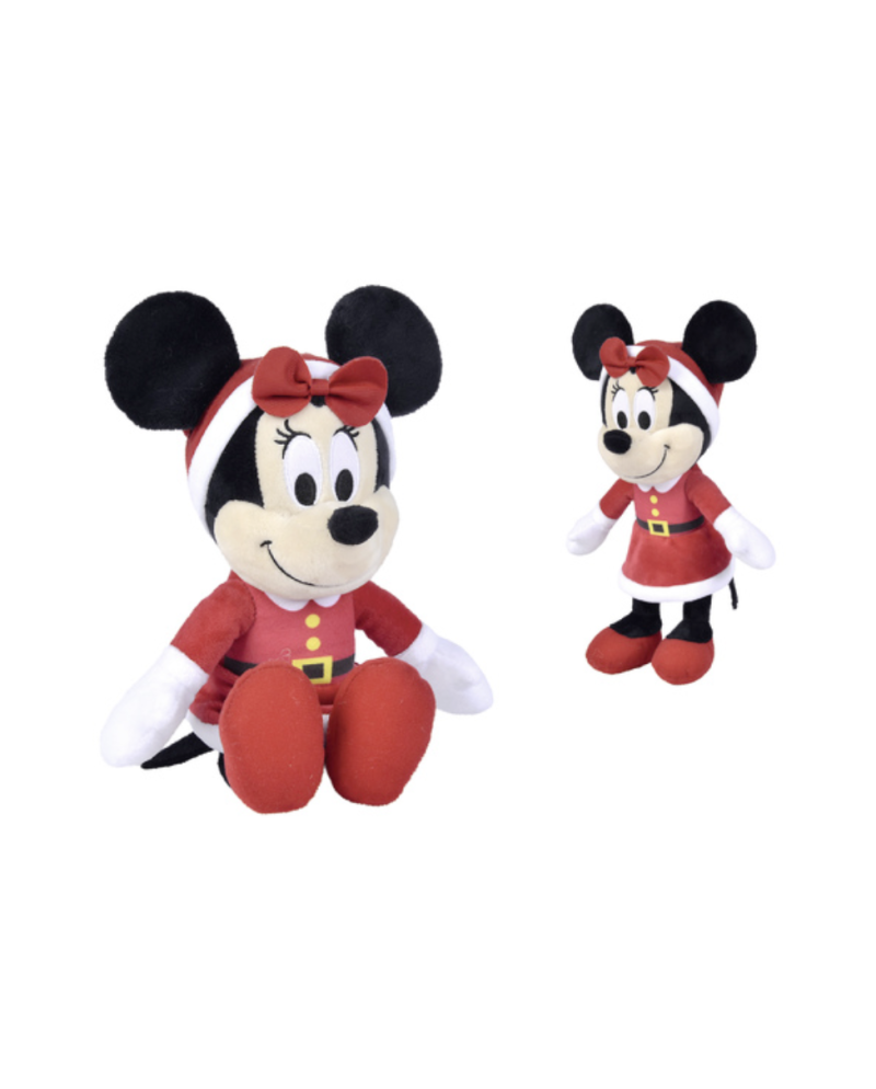 MINNIE with Xmas Costume - Plush 25cm