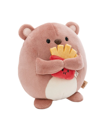 BIG FRIENDS - Bear Nomo with French fries - Plush 27cm