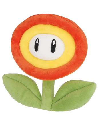 SUPER MARIO - Fire Flower - Plush 18cm