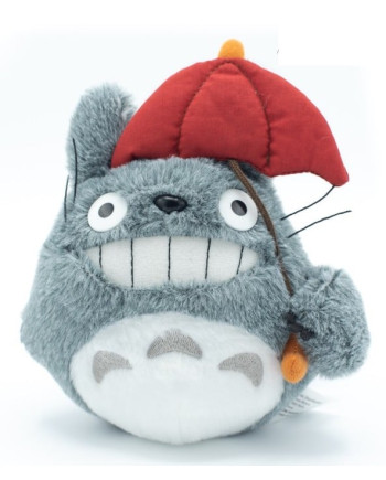 MY NEIGHBOR TOTORO - Totoro Red Umbrella - Plush 15cm
