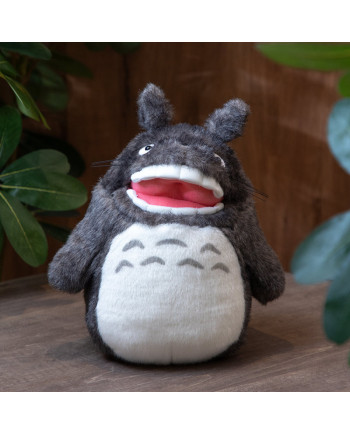 MY NEIGHBOUR TOTORO - Grey Totoro Roaring - Acrylic Plush M