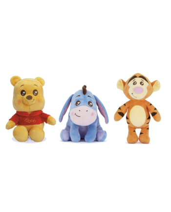 WINNIE & Friends - Kawaii - Assorment of 8 Plushs 25cm - 3 Models