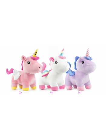 KAWAII - Funtasy Unicorns - Assortment of 8 Plushs 3 Models - 28cm