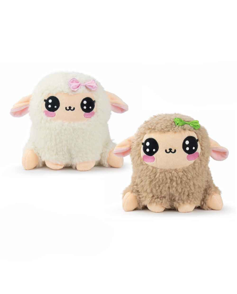 KAWAII - Sheepawaii - Assortment of 6 Plushs 2 Models - 24cm