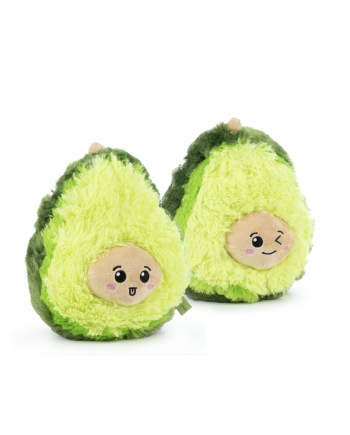 KAWAII - Avocado  - Assortment of 6 Plushs 2 Models - 24cm