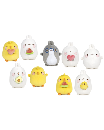 MOLANG - Assortment of 12 Plushs Wave 1 - 25cm
