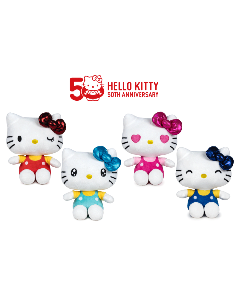 HELLO KITTY - Assortment of 12 Plushs - 4 Models - 16cm
