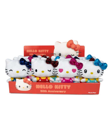 HELLO KITTY - Assortment of 12 Plushs - 4 Models - 16cm