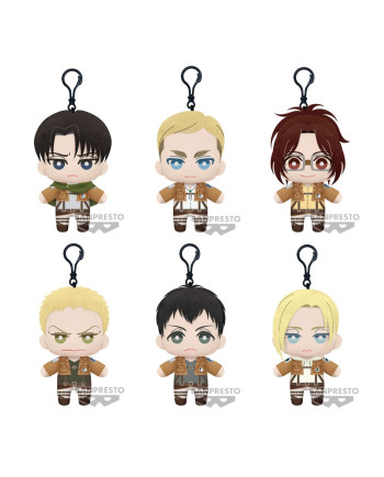ATTACK ON TITAN - Tomonui Plush Series 2 - Assort 9 Plush 15cm