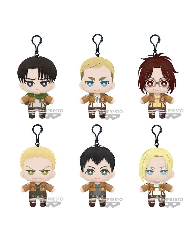 ATTACK ON TITAN - Tomonui Plush Series 2 - Assort 9 Plush 15cm