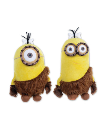MINIONS - Plush 28 cm - CAVERMAN - Pack of 2