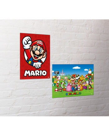 SUPER MARIO - 2 Posters 52 x 38cm Set