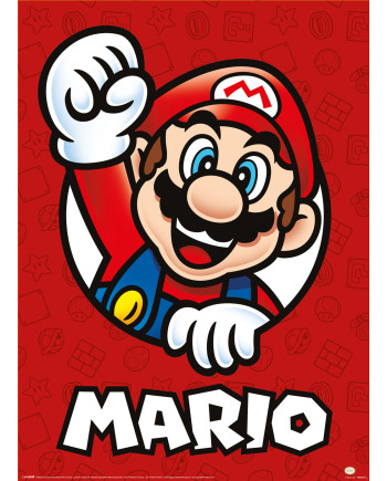 SUPER MARIO - 2 Posters 52 x 38cm Set