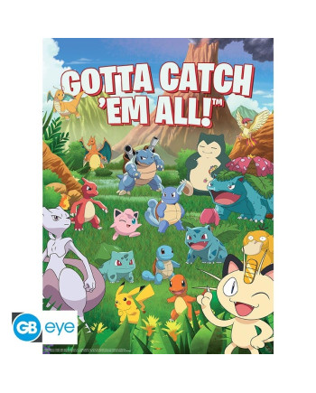 POKEMON - Decorations - Set 2 posters '52x38'