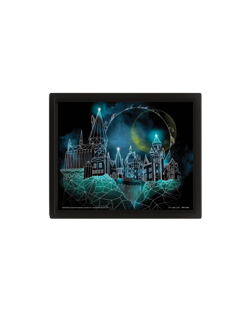 HARRY POTTER - Geometric Hogwarts - Wall Art