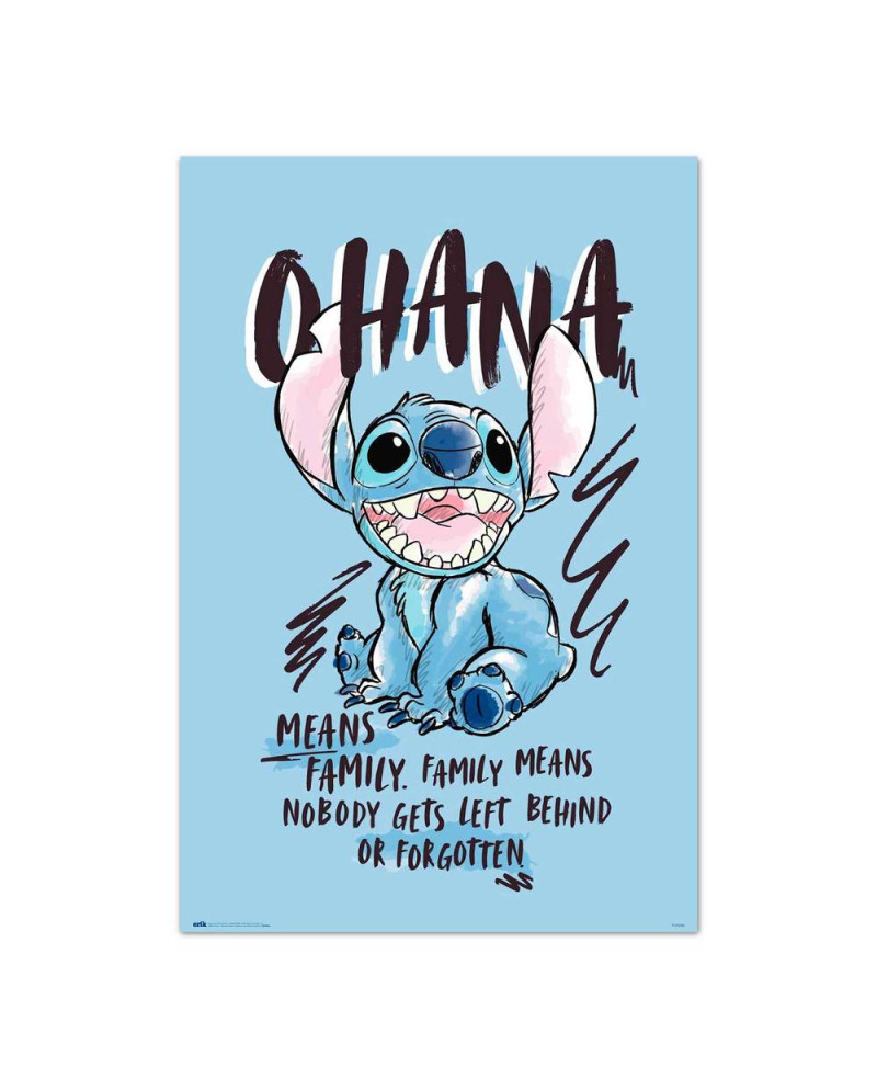 STITCH - Ohana - Poster 61x91cm
