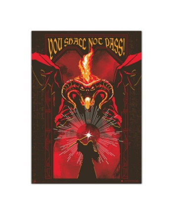 LORD OF THE RINGS - Balrog - 'Gow in the Dark' Poster 50x70cm