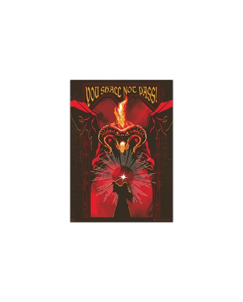 LORD OF THE RINGS - Balrog - 'Gow in the Dark' Poster 50x70cm