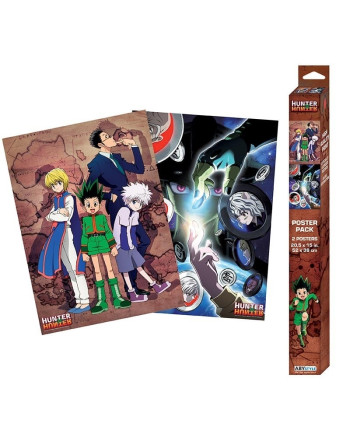HUNTER X HUNTER - Group -  Set de 2 posters '52x38'