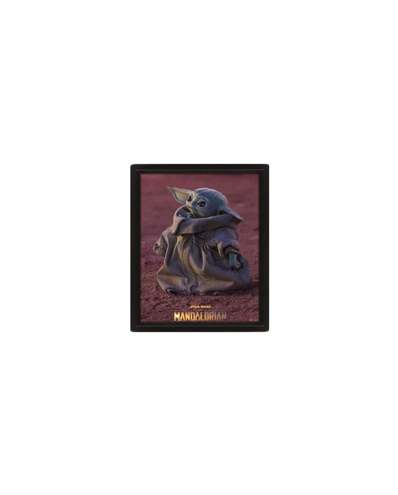 STAR WARS - The Mandalorian Grogu - 3D Lenticular Poster 26x20cm