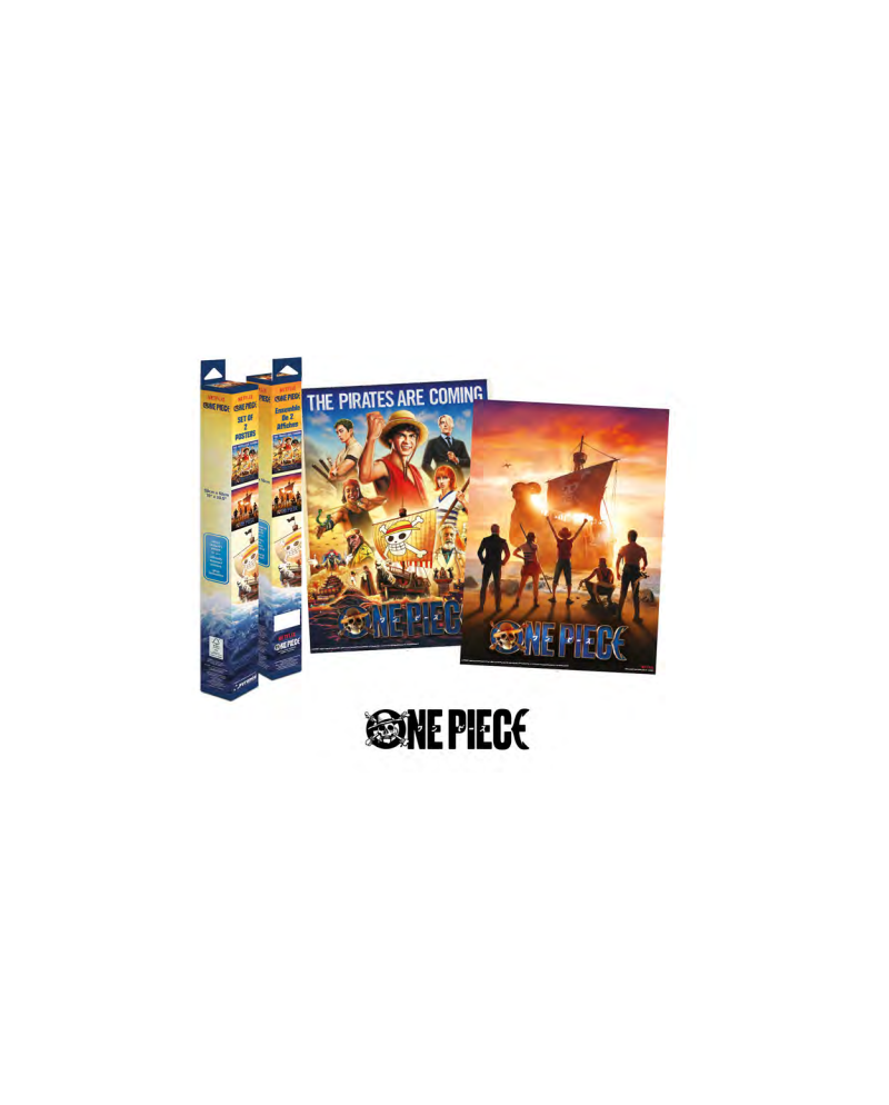 ONE PIECE - Live Action - 2 Posters 52 x 38cm Set