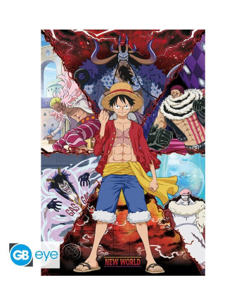 ONE PIECE - Luffy VS New World - Poster 91x61cm