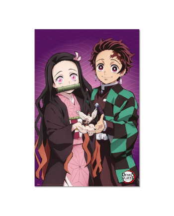 DEMON SLAYER - Tanjiro & Nezuko - Poster 61 x 91cm