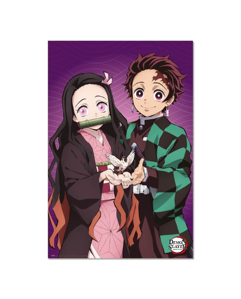 DEMON SLAYER - Tanjiro & Nezuko - Poster 61 x 91cm