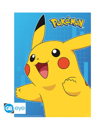 POKEMON - Colourful Characters - Set 2 posters '52x38'