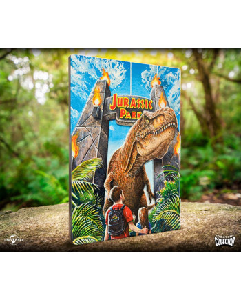 JURASSIC PARK - Gates - 3D WoodArts Poster '30x40cm'